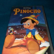 Cine: VHS . PINOCHO, CLÁSICOS WALT DISNEY 1994. Lote 316990648