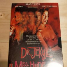 Cine: DR JEKYLL Y MISS HYDE - SEAN YOUNG - PRECINTADA FUNDA CARTON - VHS. Lote 317194623