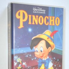 Cine: PINOCHO * VHS INFANTIL * LOS CLÁSICOS WALT DISNEY * AÑO 1994 * SELLO HOLOGRÁFICO ORIGINAL. Lote 317199738