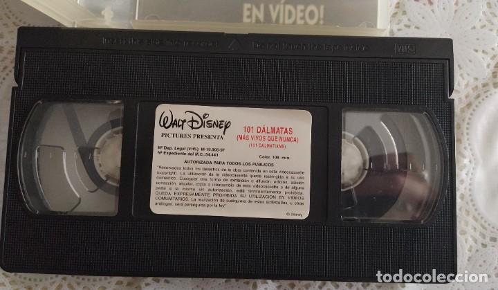 Cine: Pel&iacute;cula VHS 101 d&aacute;lmatas - Foto 4