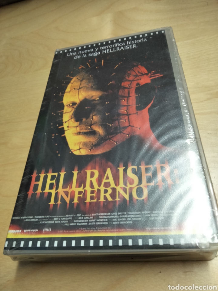 Cine: Hellraiser inferno VHS Nuevo - Foto 1