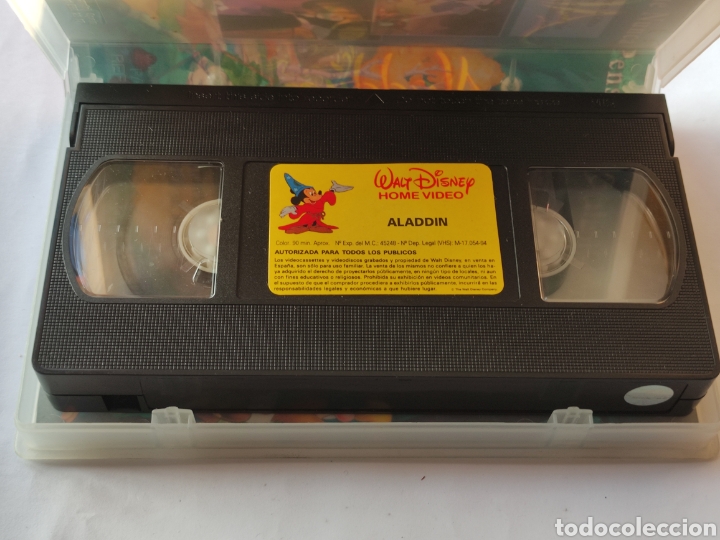 Cine: Aladdin VHS - Foto 2