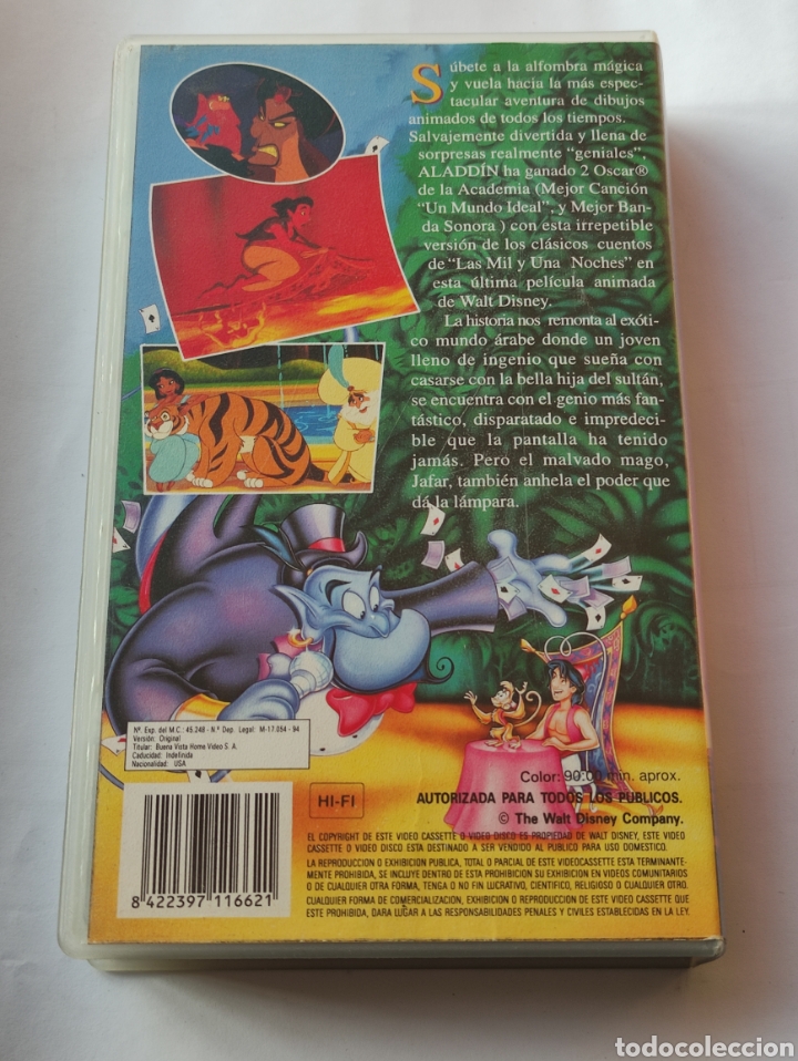 Cine: Aladdin VHS - Foto 3