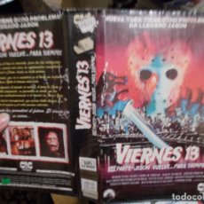 Cine: VIERNES 13 VIII PARTE ,VHS CAJA GRANDE ,DISPONEMOS MAS DE 60.000,TITULOS EN VHS BETA,2000,. Lote 317862663