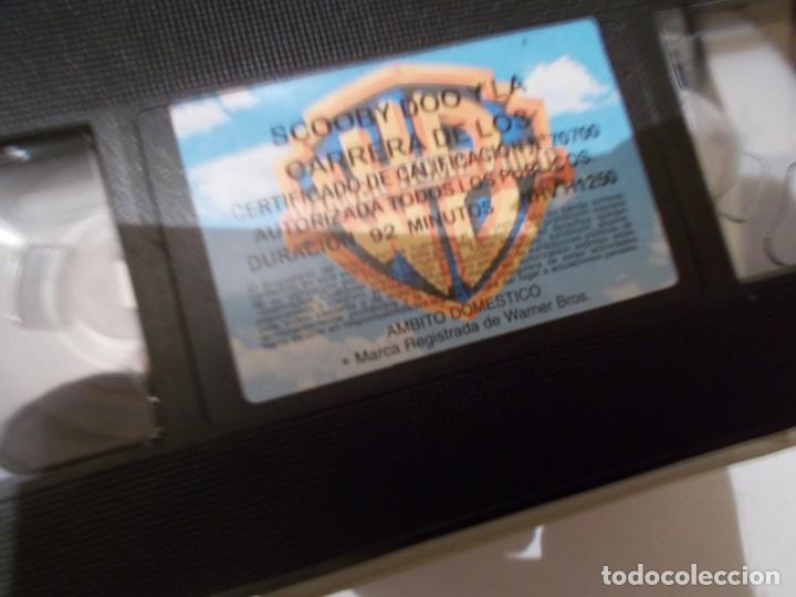 Cine: SCOOBY DOO Y LA CARRERA DE LOS MONSTRUOS VHS - Foto 3
