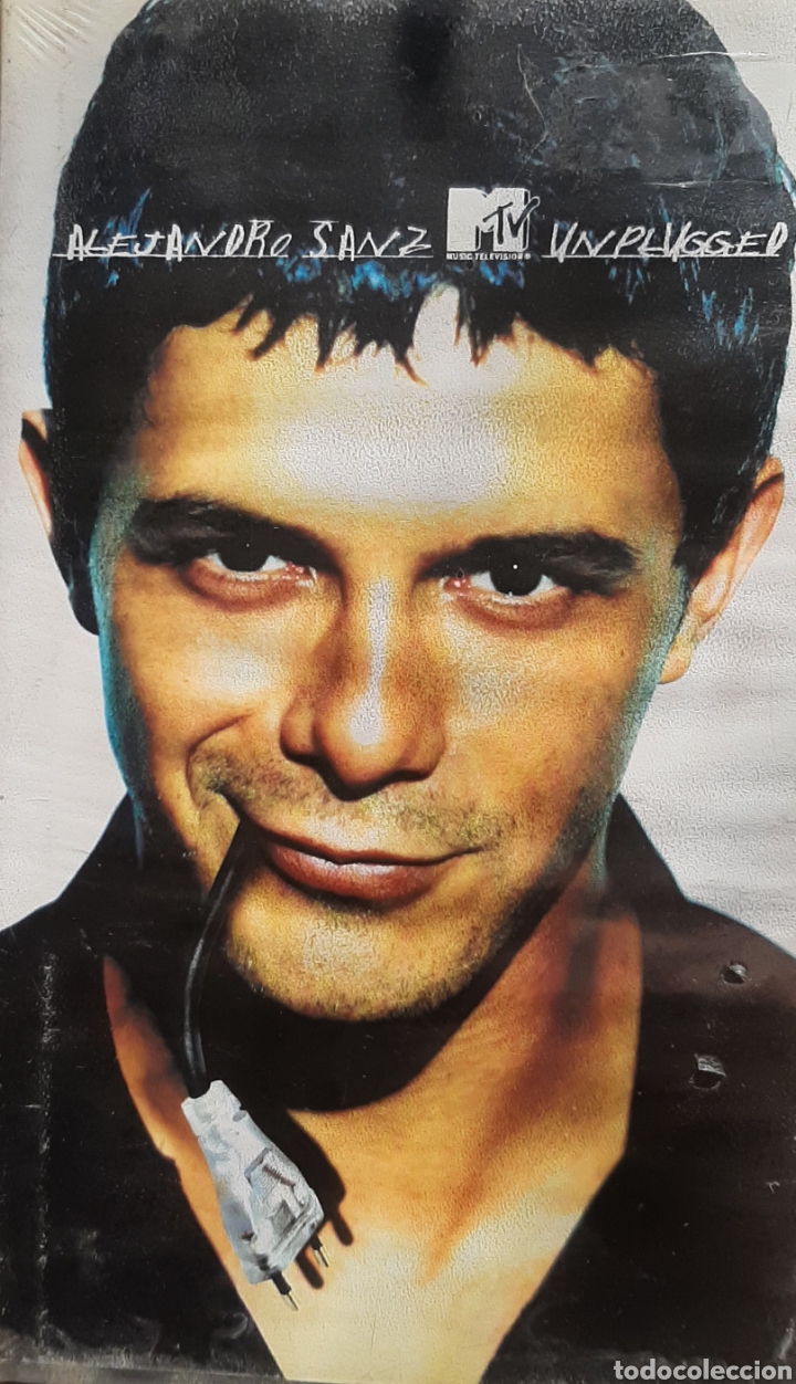 Cine: ALEJANDRO SANZ UNPLUGGED VHS nuevo