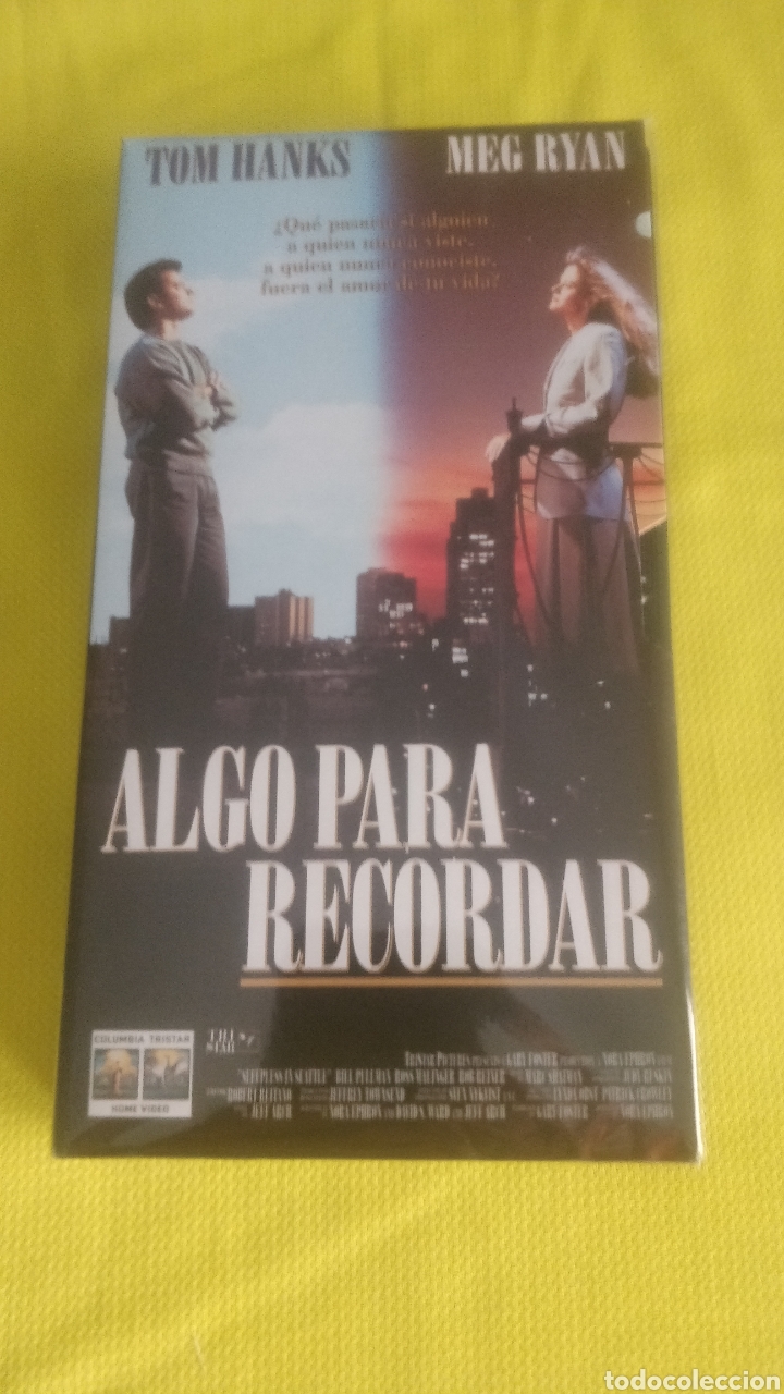 Cine: Pel&iacute;cula VHS Algo para recordar precintada