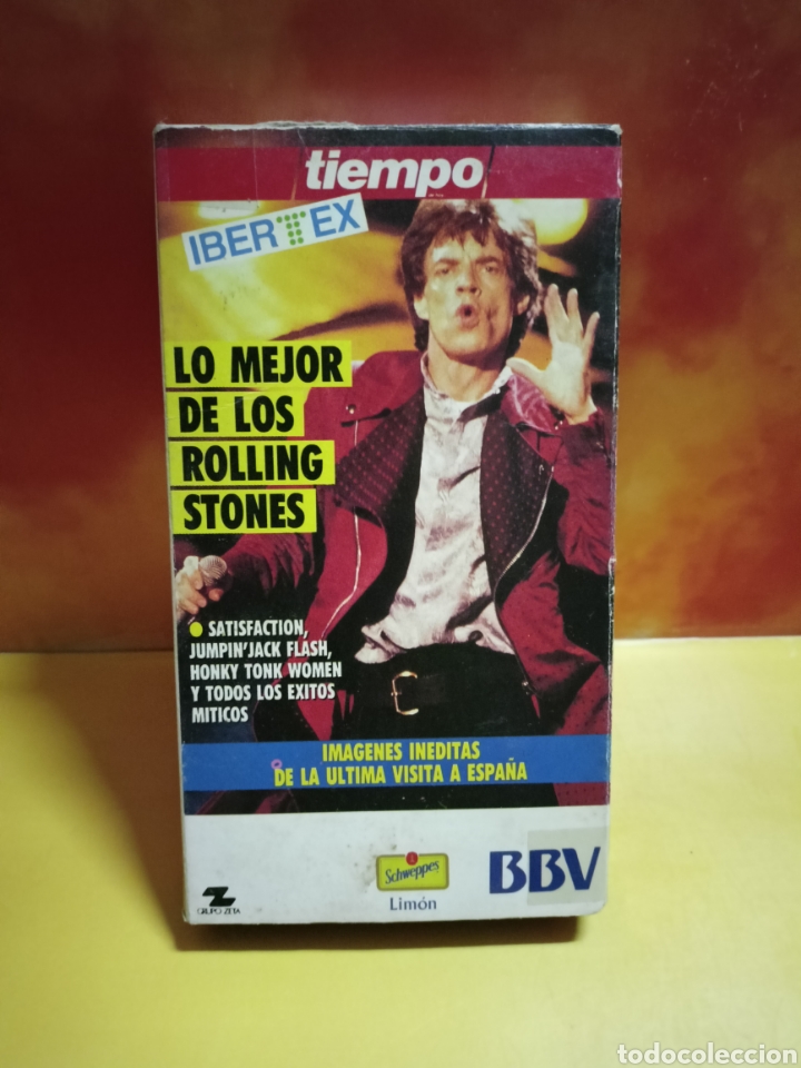 Cine: LO MEJOR DE LOS ROLLING STONES- (1990) - VHS