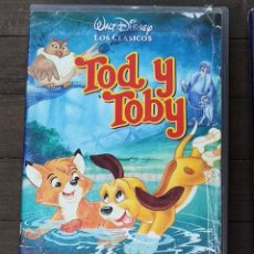 Cine: TOD Y TOBY DISNEY CLÁSICOS 1995 VHS. Lote 261895015