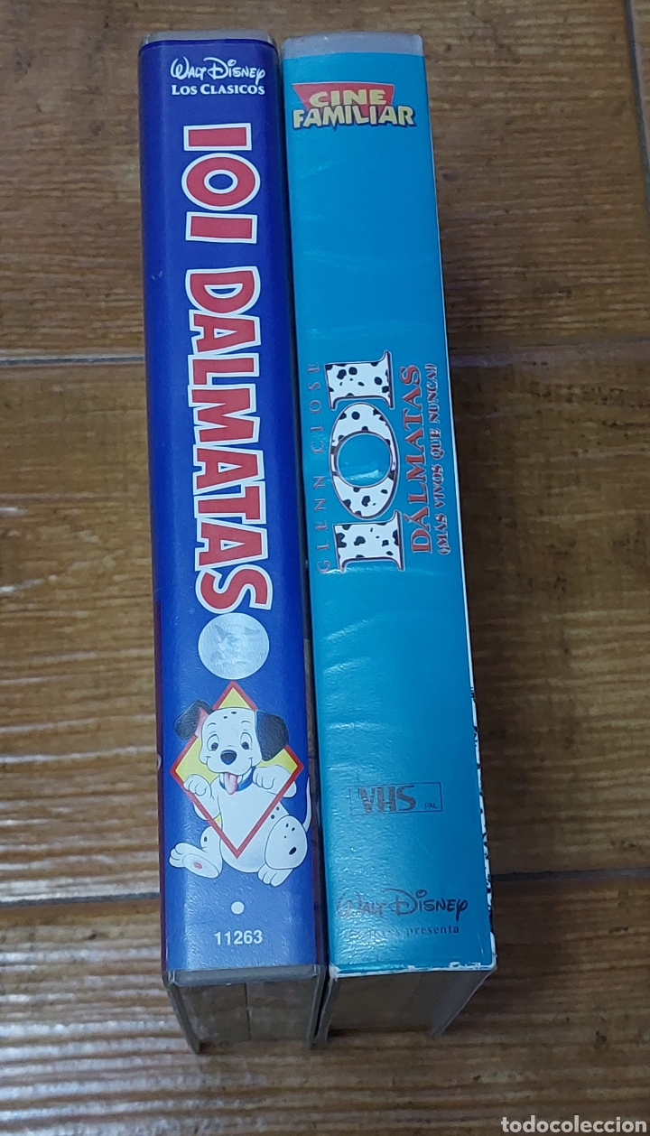 Cine: 2 VHS 101 Dalmatas (Disney) - Foto 5