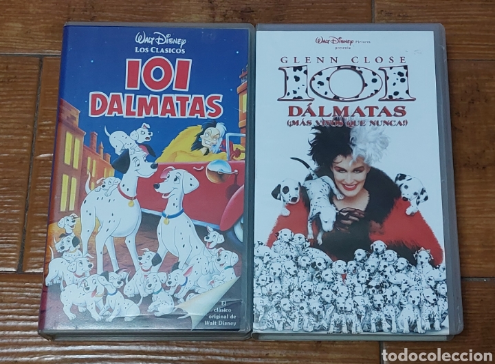 Cine: 2 VHS 101 Dalmatas (Disney) - Foto 1