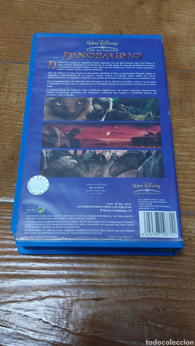 Cine: VHS Dinosaurios (Disney) - Foto 3
