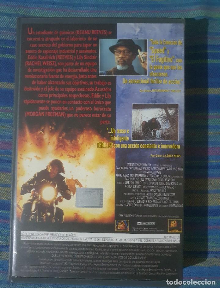 Cine: VHS REACCI&Oacute;N EN CADENA - Foto 2