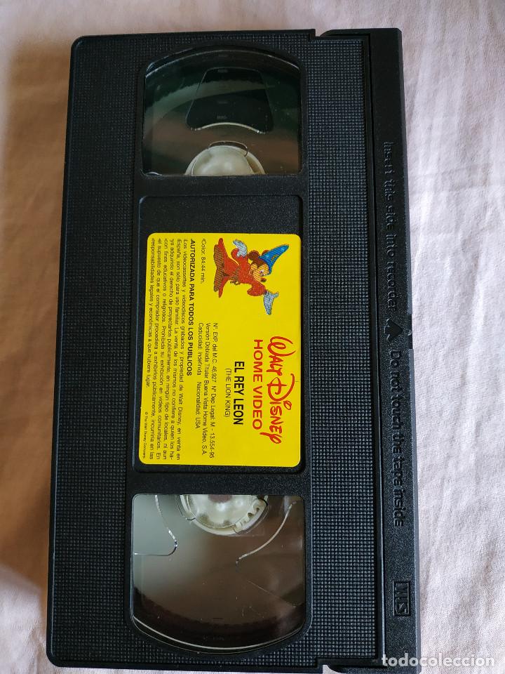 Cine: VHS El Rey Leon (Parte I) Original - Foto 4