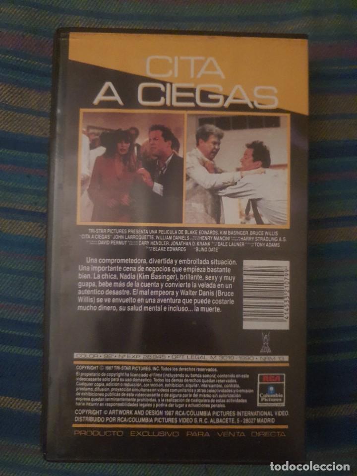 Cine: VHS CITA A CIEGAS - Foto 2