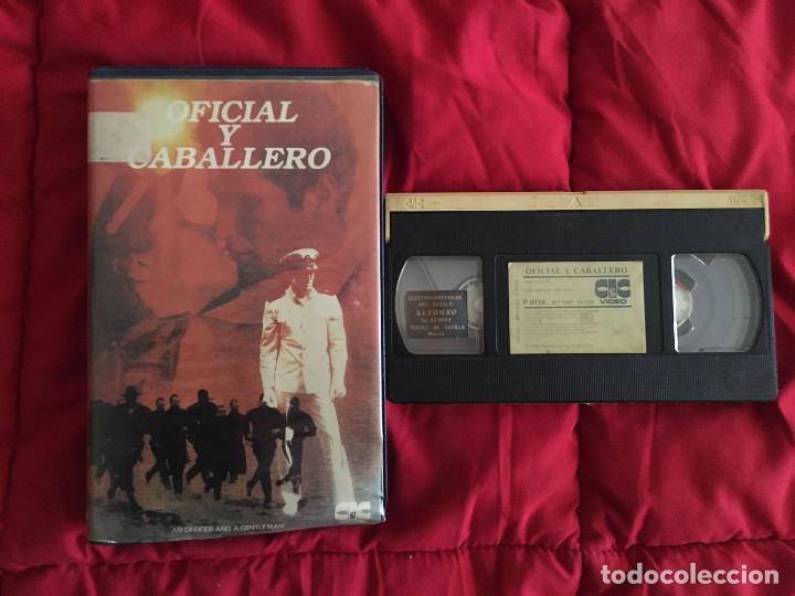 Cin&eacute;ma: VHS OFICIAL Y CABALLERO [1982] RICHARD GERE DEBRA WINGER Ed. CIC 1&ordf; EDICI&Oacute;N SONIDO HI-FI