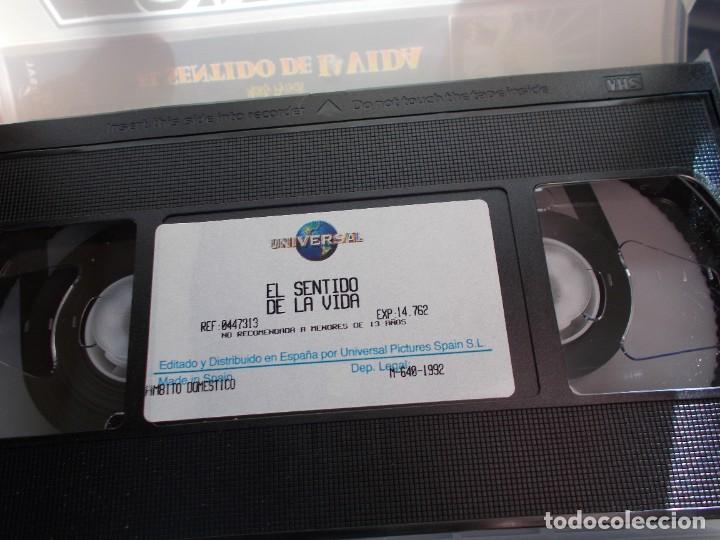 Cine: EL SENTIDO DE LA VIDA VHS - Foto 2