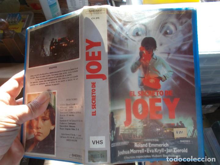 Cinema: EL SECRETO DE JOEY VHS CAJA ORIGINAL UNICA