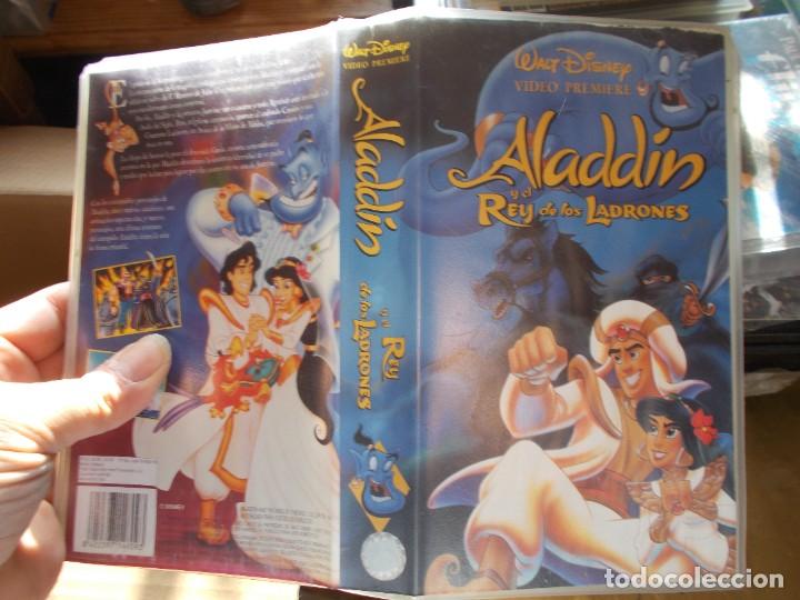 Cine: ALADDIN Y EL REY DE LOS LADRONES VHS - Foto 1
