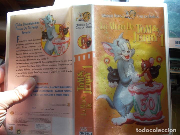Cine: LO MEJOR DE TOM JERRY 1 VHS