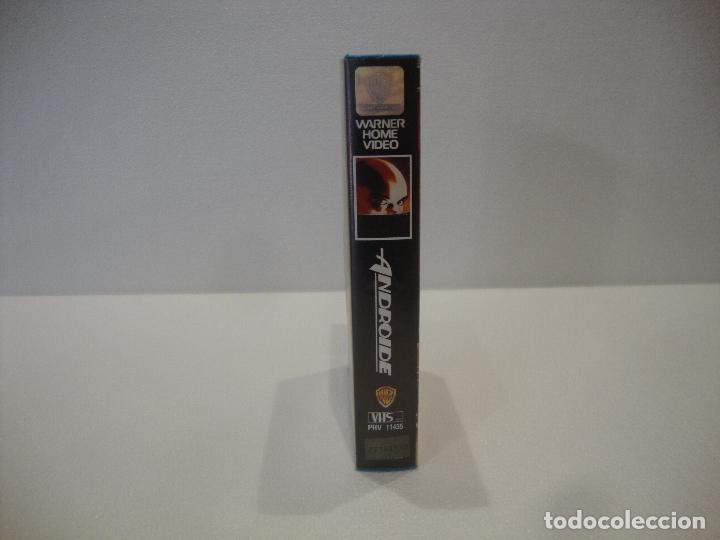 Cine: VIDEO VHS ANDROIDE 0RIGINAL - Foto 5