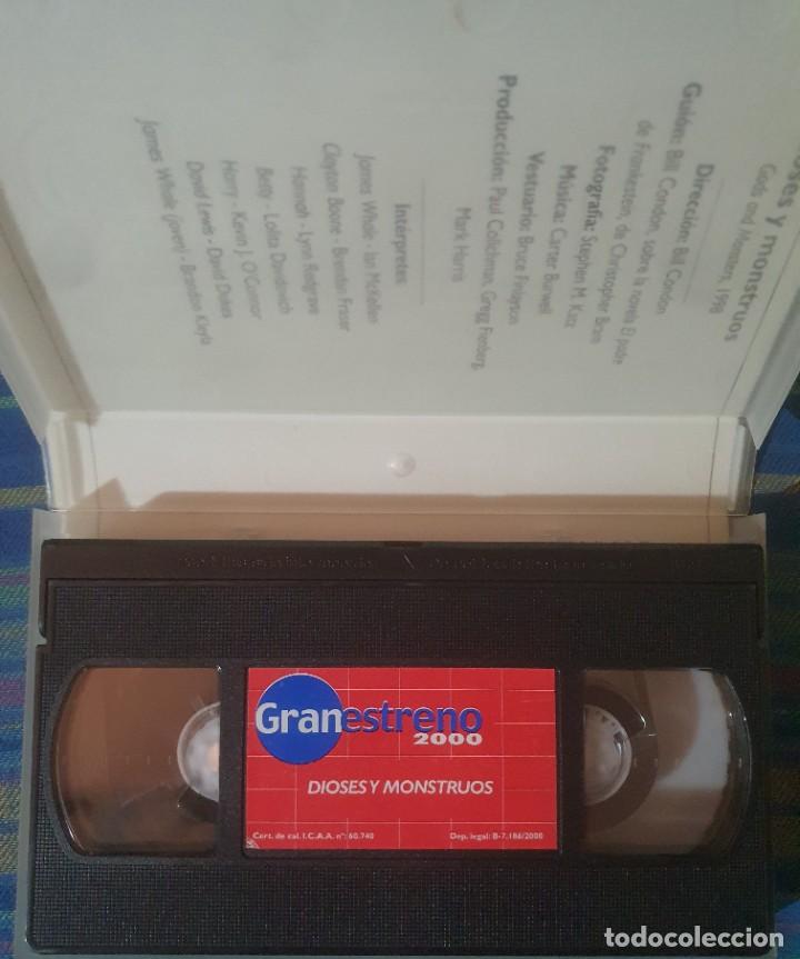 Cine: VHS DIOSES Y MONSTRUOS - Foto 3