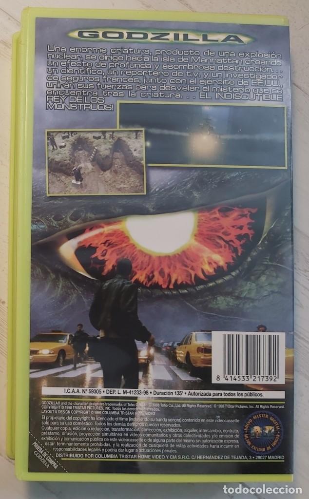 Cine: Godzilla (1998) VHS - Foto 3