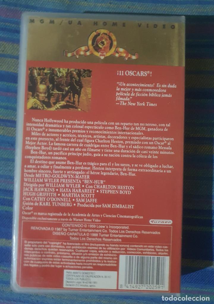 Cine: VHS BEN-HUR - Foto 2