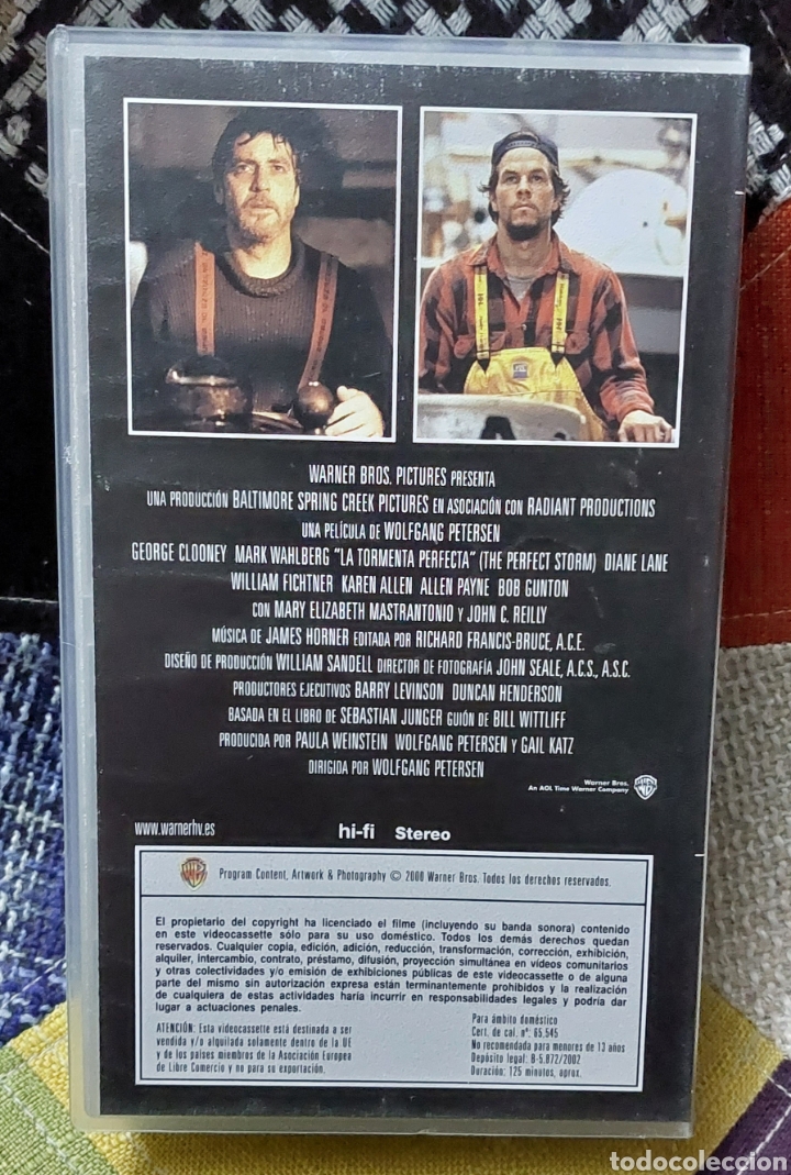 Cine: VHS La Tormenta Perfecta - Foto 2