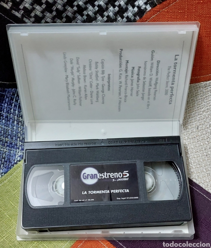Cine: VHS La Tormenta Perfecta - Foto 3