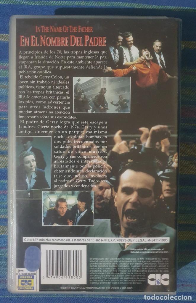Cine: VHS EN EL NOMBRE DEL PADRE - Foto 2