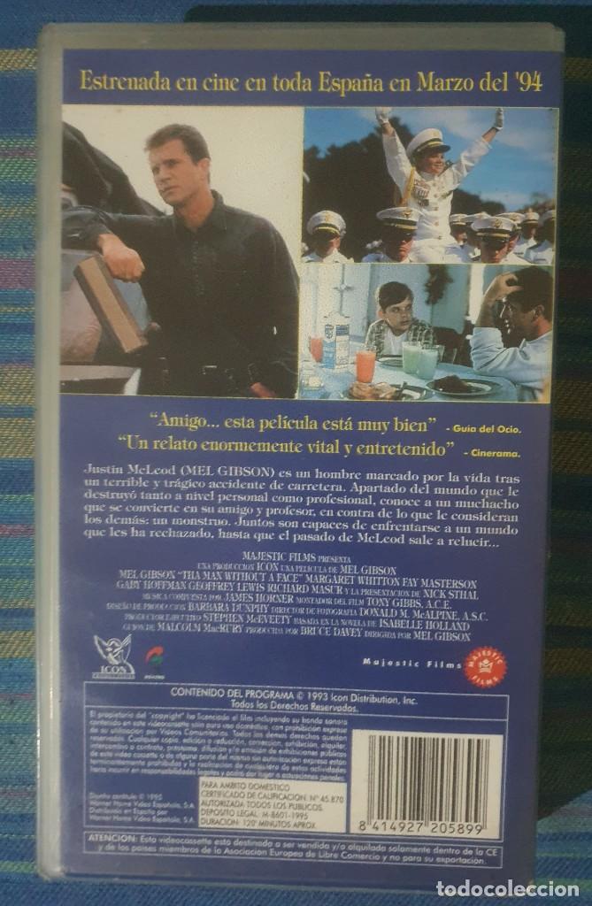 Cine: VHS EL HOMBRE SIN ROSTRO - Foto 2