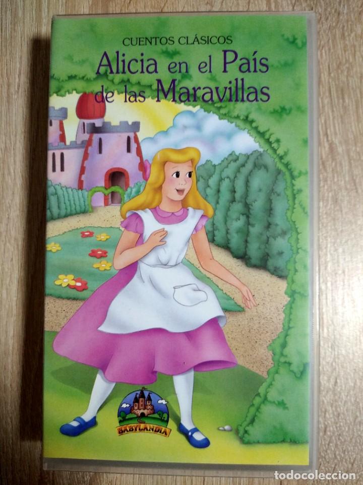 Cinema: VHS - ALICIA EN EL PAIS DE LAS MARAVILLAS - ANIMACION, DIBUJOS ANIMADOS