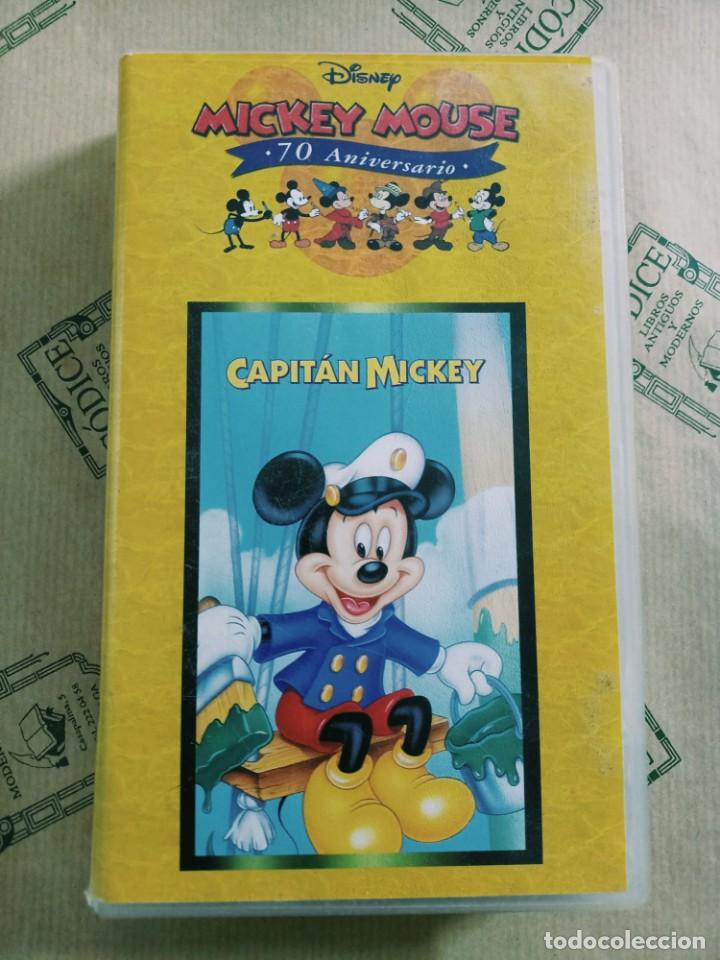Cine: VHS MICKEY MOUSE 70 ANIVERSARIO: CAPITAN MICKEY