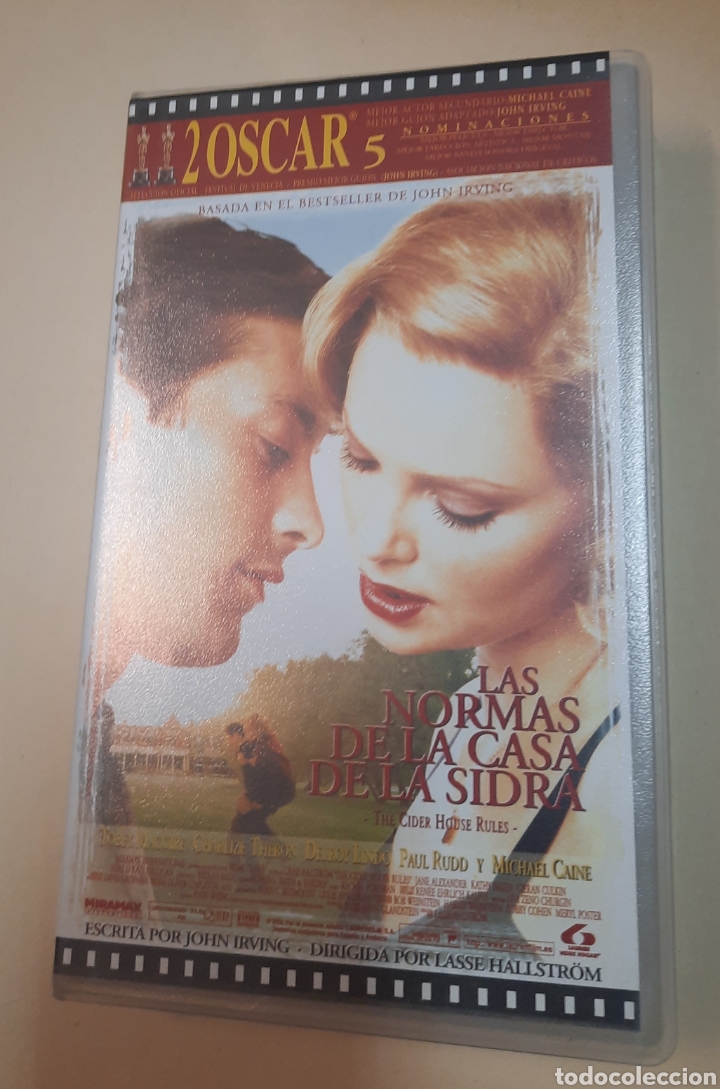 Cine: Las normas de la casa de la sidra. VHS - Foto 1