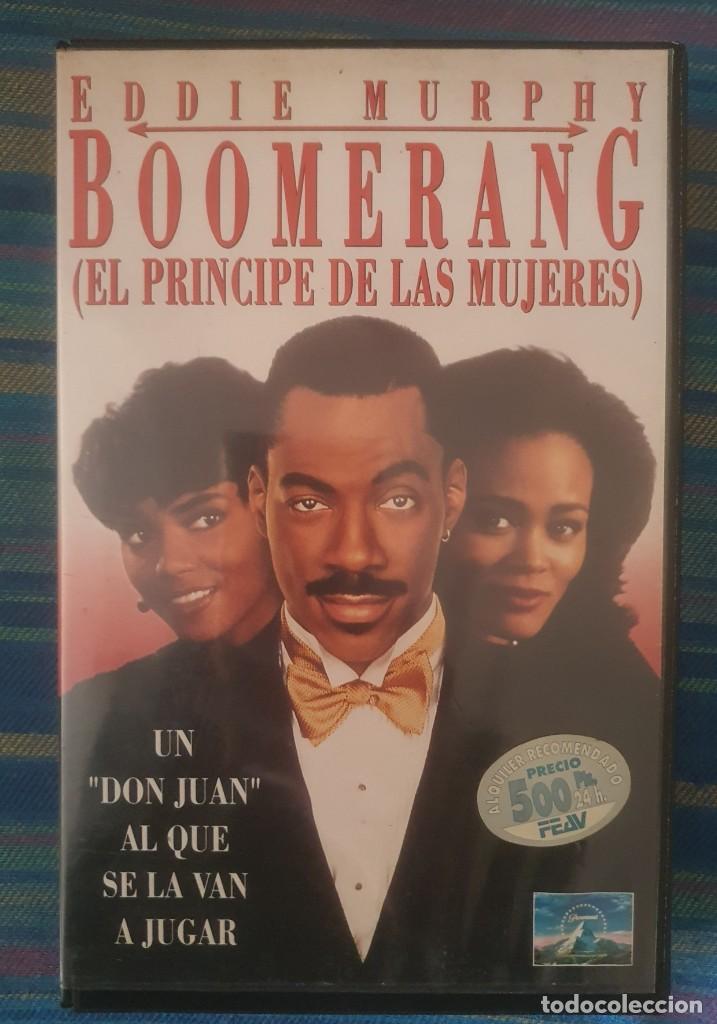 Cinema: VHS BOOMERANG EL PR&Iacute;NCIPE DE LAS MUJERES