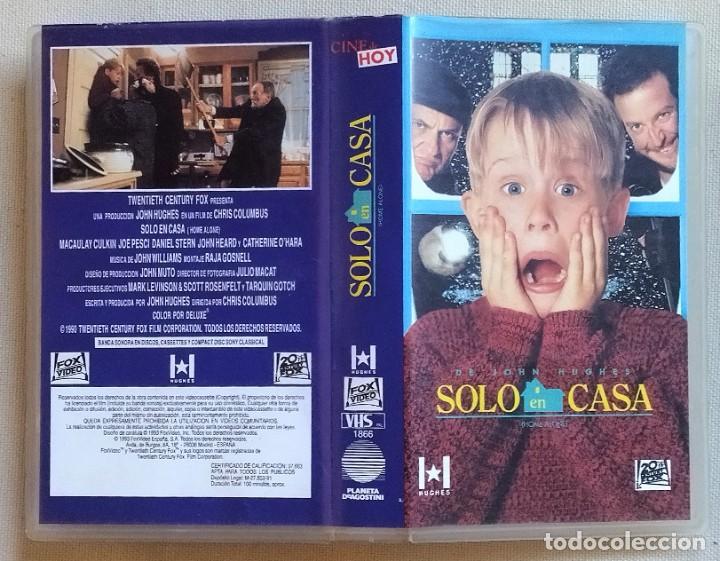 Cine: SOLO EN CASA - VHS - Foto 1