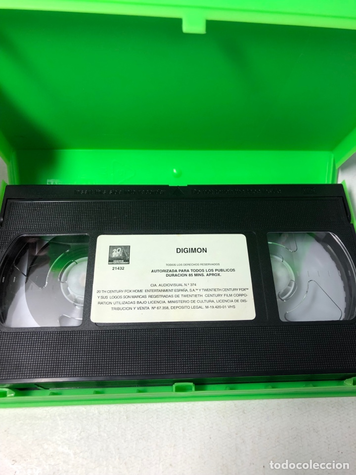 Cine: VHS ● DIGIMON ● LA PELICULA - Foto 3
