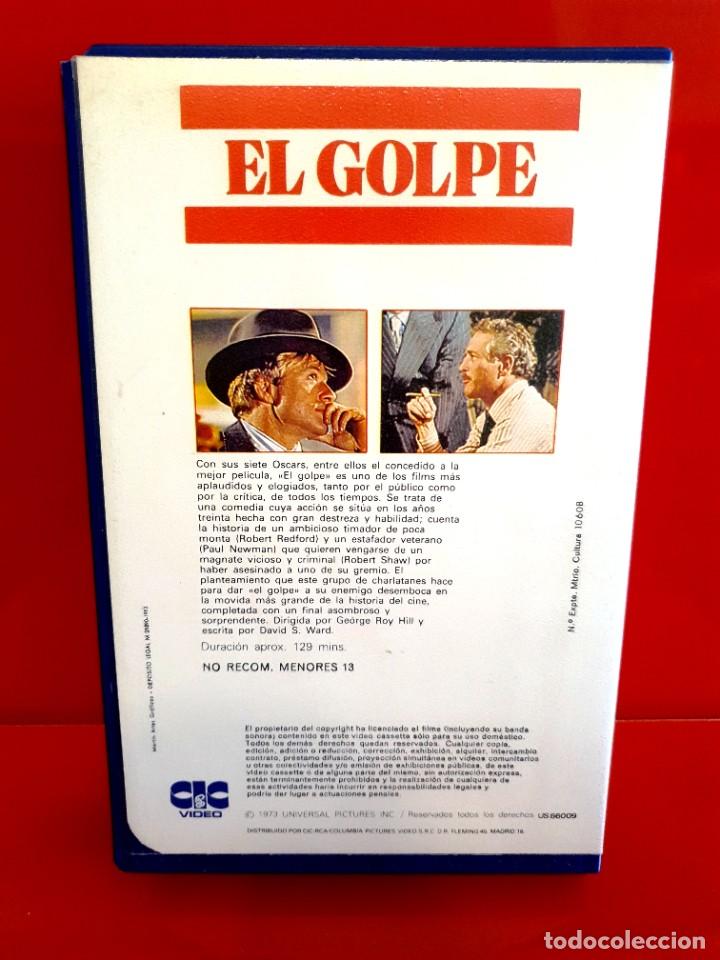 Cine: EL GOLPE (1973) - ROBERT REDFORD Y PAUL NEWMAN - 1ª EDICION - Foto 2 - 321213658