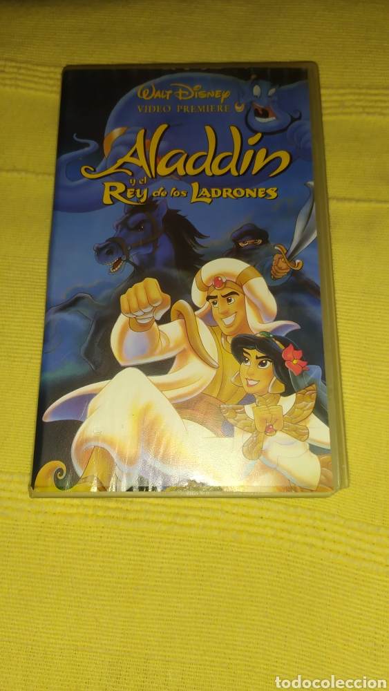 Cine: Aladdin y el Rey de los ladrones VHS - Foto 1