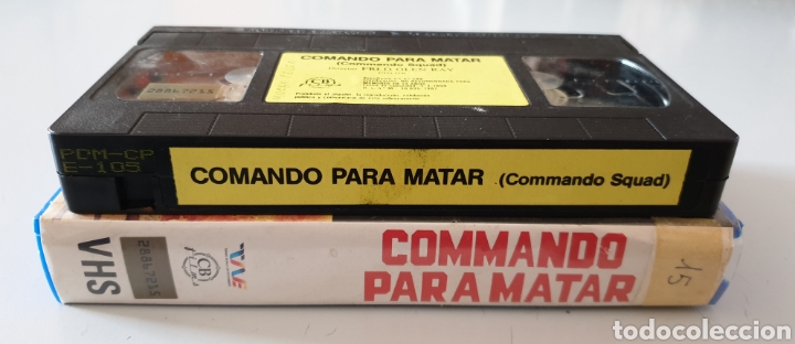 Cine: VHS - COMANDO PARA MATAR aka COMMANDO SQUAD Fred Olen Ray - Foto 3