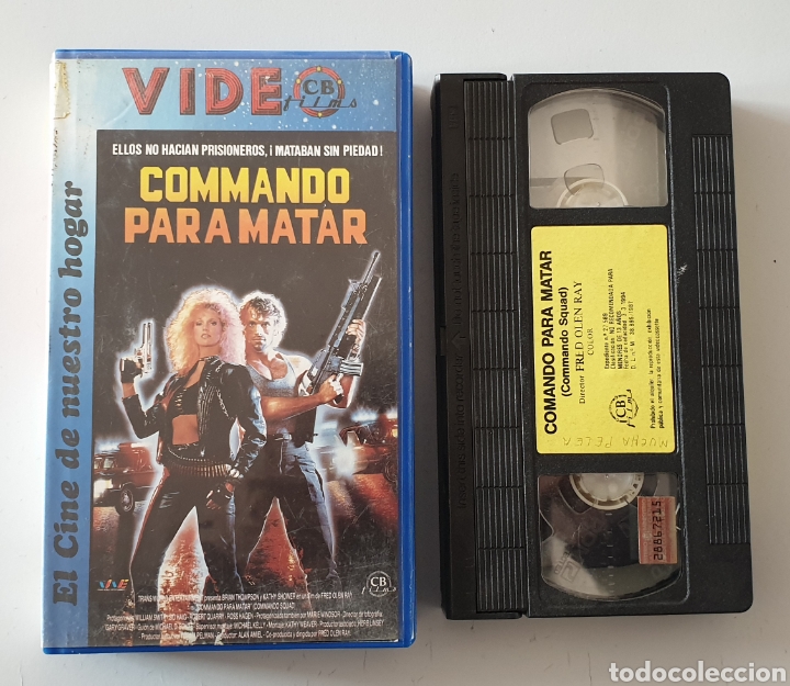 Cine: VHS - COMANDO PARA MATAR aka COMMANDO SQUAD Fred Olen Ray - Foto 1