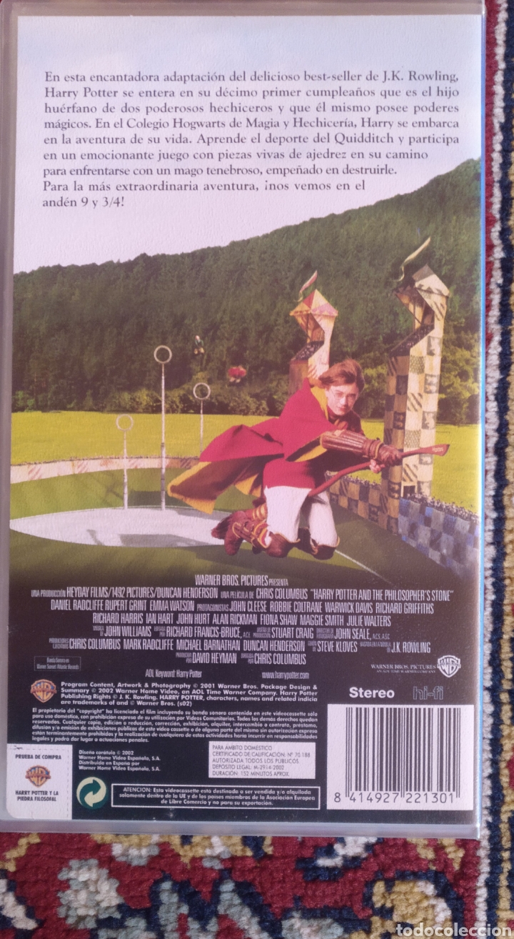 Cine: CINTA VHS HARRY POTTER - Foto 3