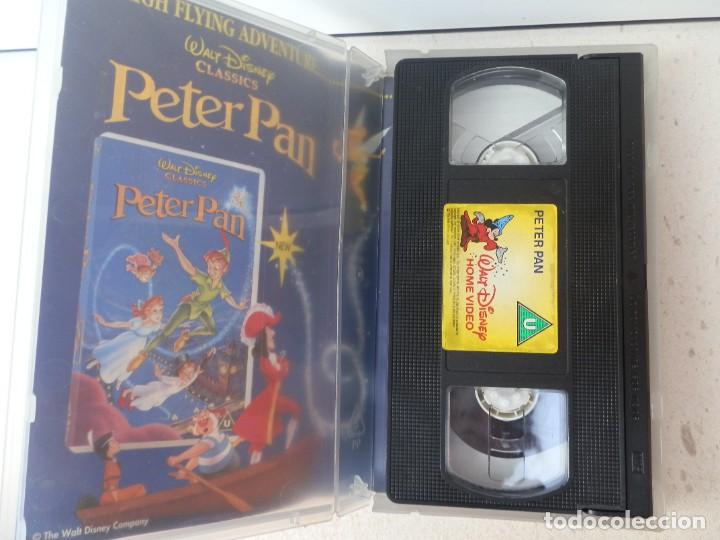 Cine: PELICULA EN VHS DE DISNEY CLASSICS PETER PAN. VERSI&Oacute;N ORIGINAL. - Foto 3