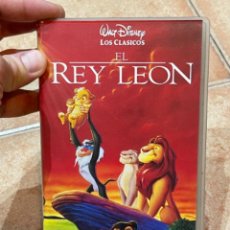 Cine: EL REY LEON WALT DISNEY VHS EXCELENTE ESTADO CON MUY POCO USO COMO NUEVA