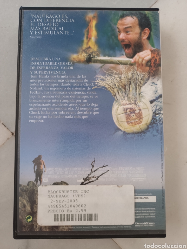 Cine: N&Aacute;UFRAGO. VHS. - Foto 2