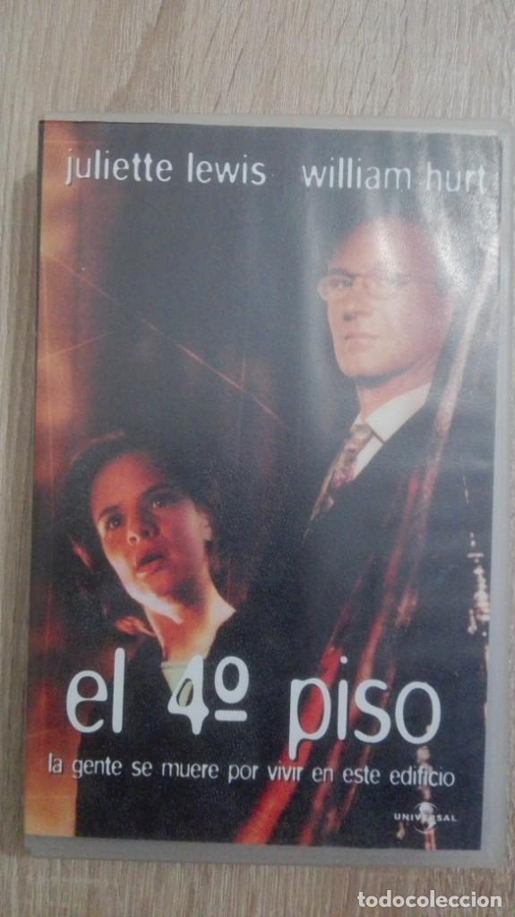 Cine: EL 4&ordm; PISO, LA GENTE SE MUERE POR VIVIR EN ESTE EDIFICIO - VHS - UNIVERSAL -A&Ntilde;O 2000.