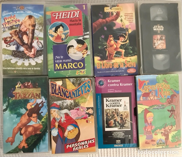 Lote De 2 Colecciónes De Vídeos Vhs Completas ( - Comprar Películas De ...