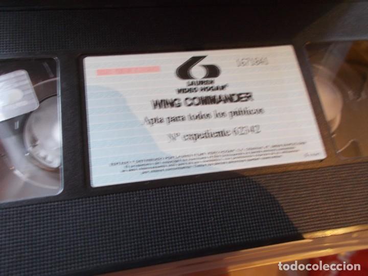 Cine: PELICULA VHS WING COMMANDER - Foto 3