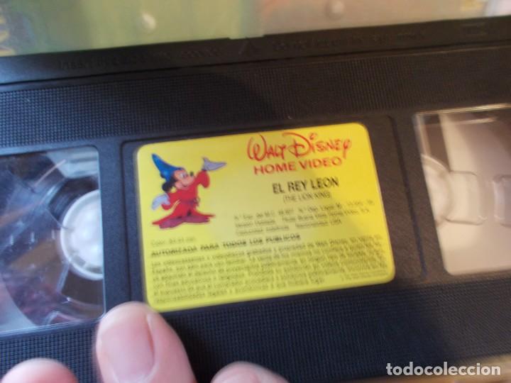 Cine: PELICULA VHS EL REY LEON - Foto 5